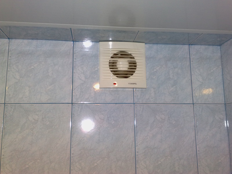 Вентиляция в ванной комнате